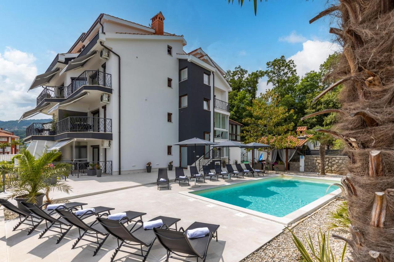 Villa Adriatic, Apartment Rebecca With Heated Swimming Pool, Sew View, Childrens Playground Ičići Екстериор снимка